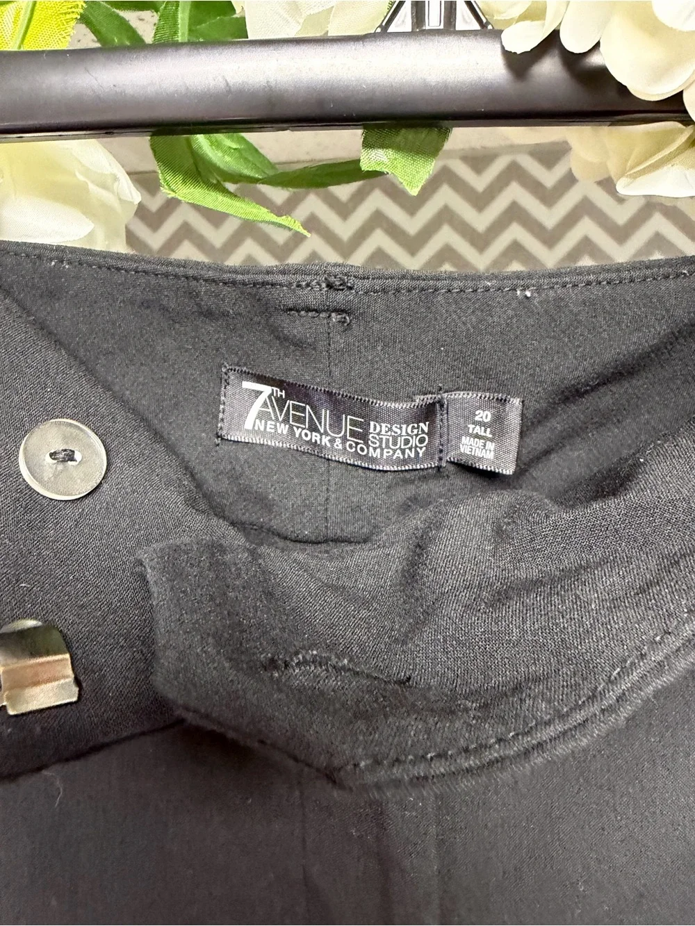 NY&CO Classic Black Women's Tall Work Pants